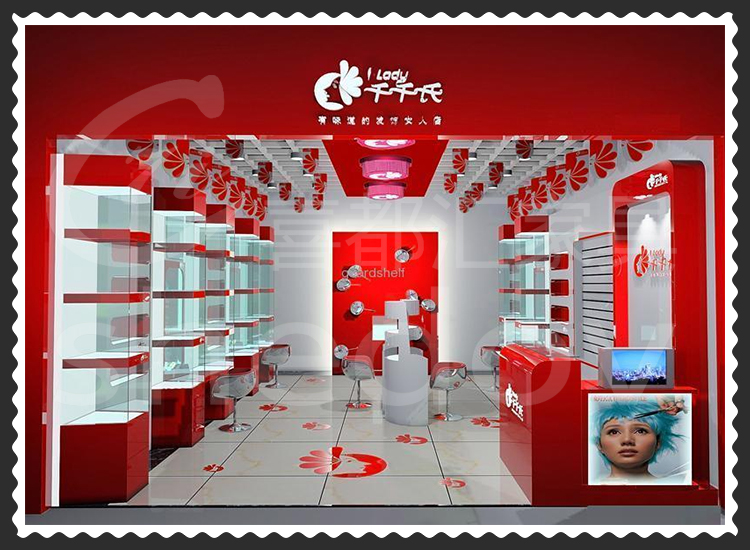 美容美发展示柜